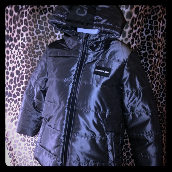 COPY - Calvin Klein puffer jacket size 18-20 NWT - Picture 1 of 2